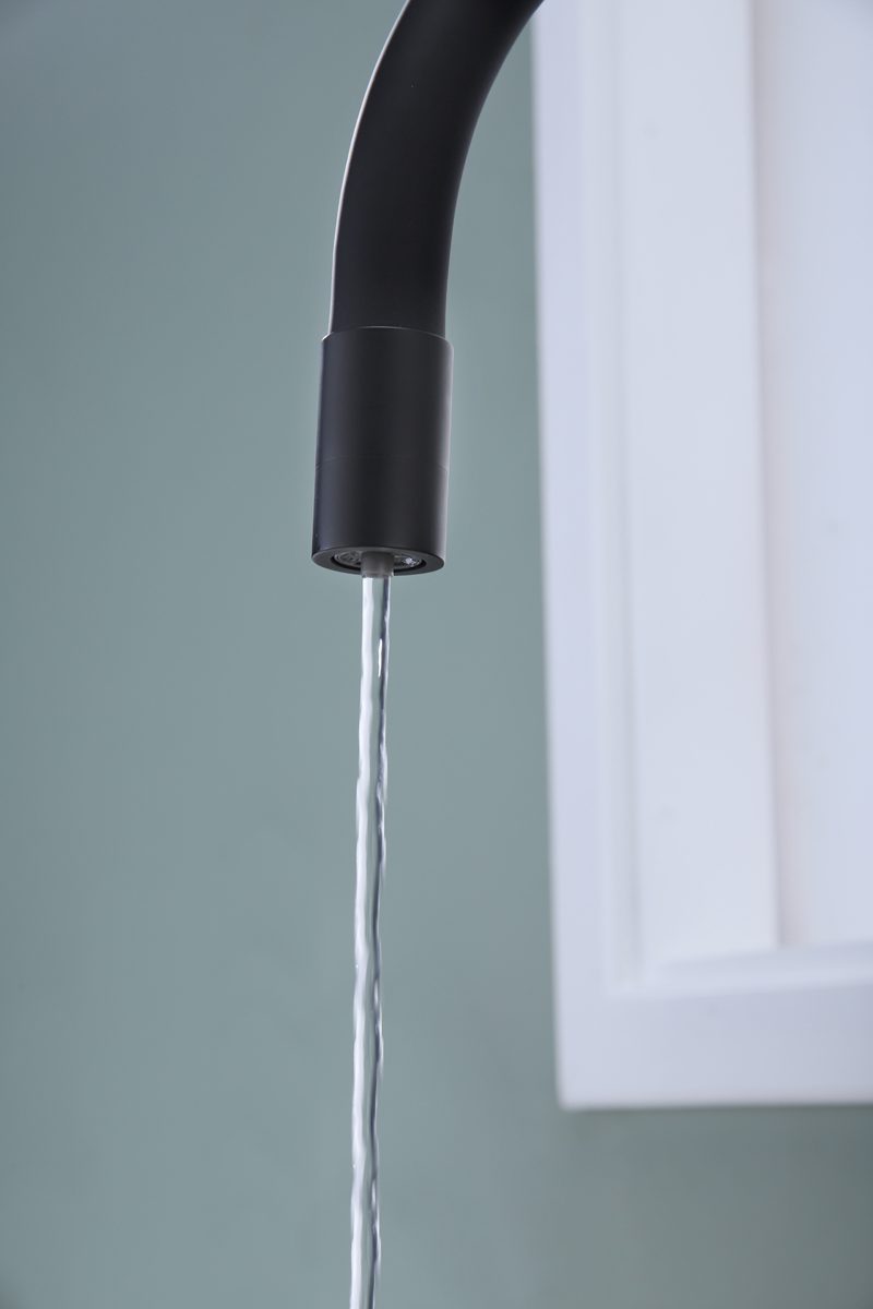 Смеситель для кухни под фильтр PAULMARK SALIX, антрацит, Sa213419-AN — изображение 7