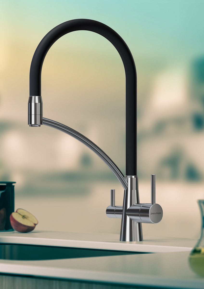 Смеситель для кухни под фильтр PAULMARK SIEGEN, хром, Si213111-CR — изображение 2