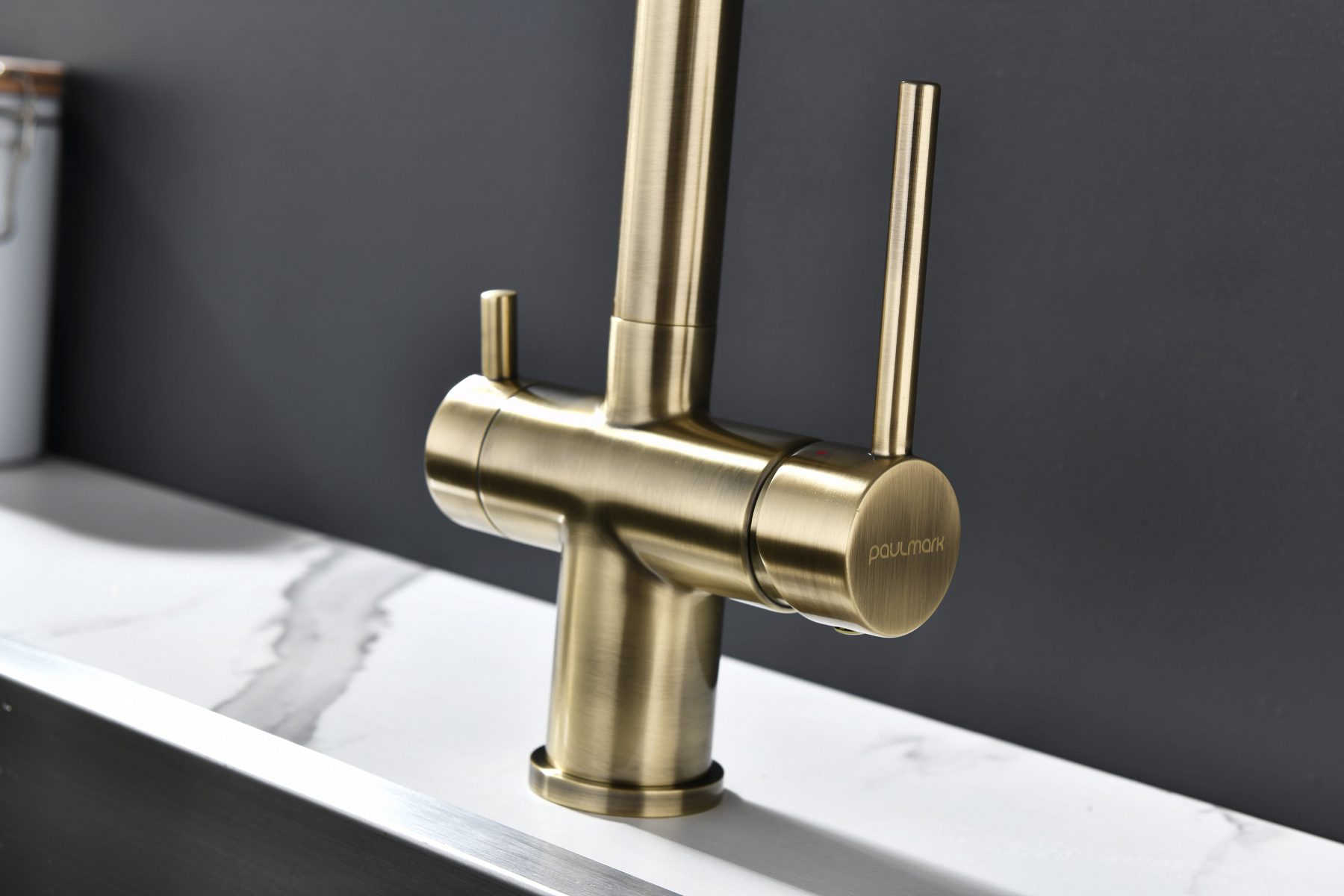 Смеситель для кухни под фильтр PAULMARK SERPENTINE, бронза, Se213222-BR — изображение 8