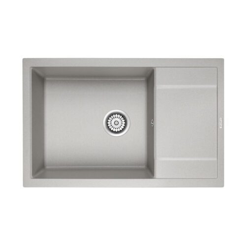 Кухонная мойка PAULMARK FLUGEN 60, PM317850-GR, серый, 780х500 мм