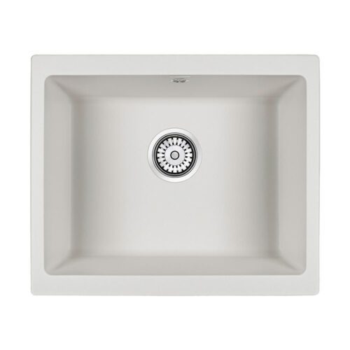 Кухонная мойка PAULMARK GERA 60, PM205546-WH, белый, 555х460 мм