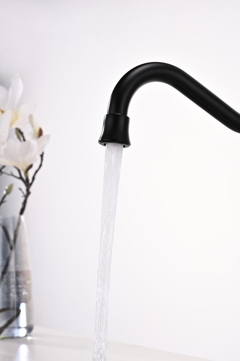 Смеситель для кухни под фильтр PAULMARK RETRO, антрацит, Re213226-401 — изображение 6