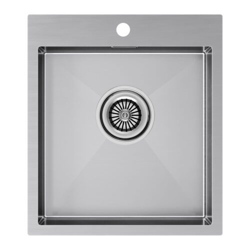 Кухонная мойка PAULMARK KRONER 45, PM214551-BS, нержавеющая сталь, 450х510мм