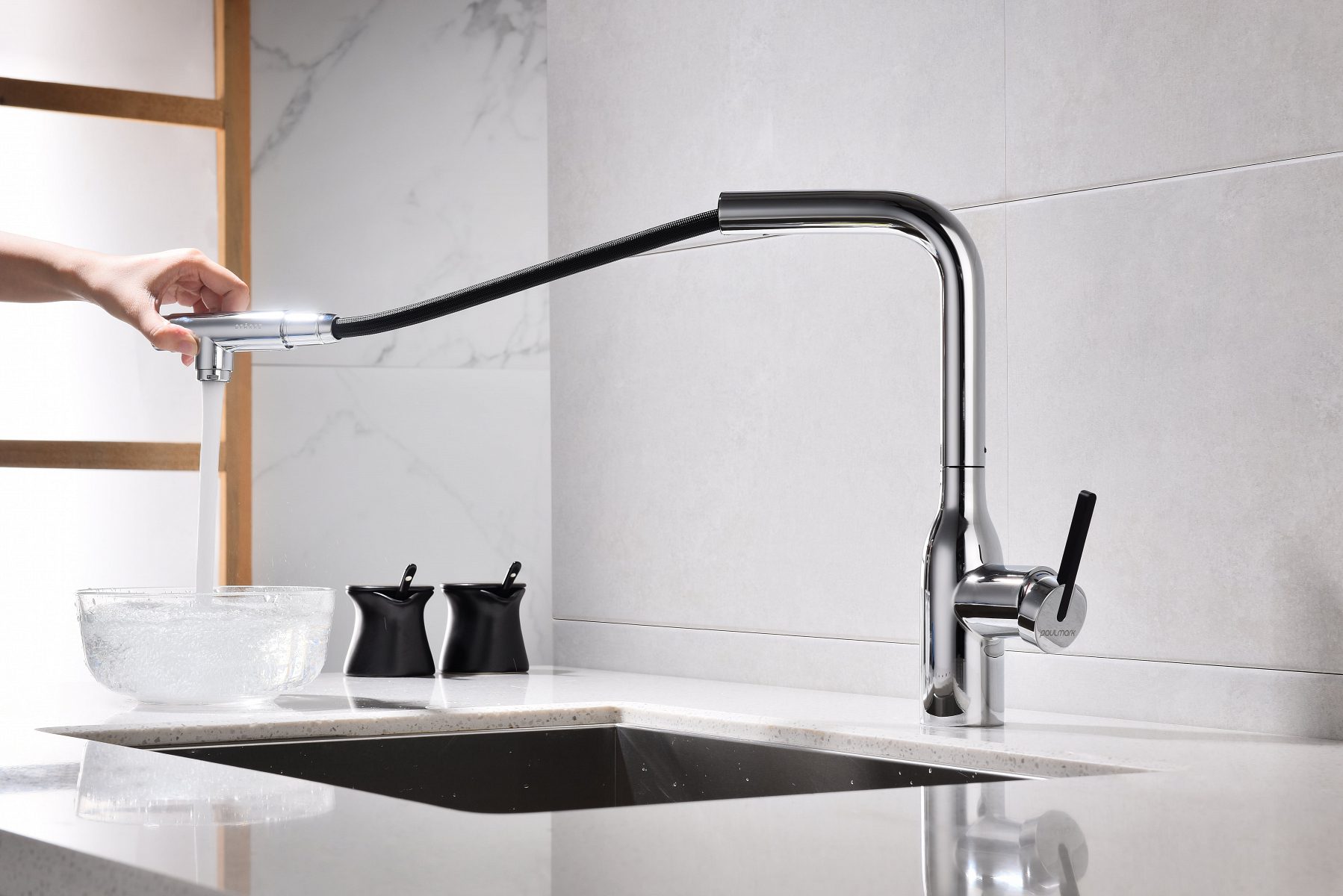 Смеситель для кухни под фильтр PAULMARK VIPER, хром, Vi213105-CR — изображение 7