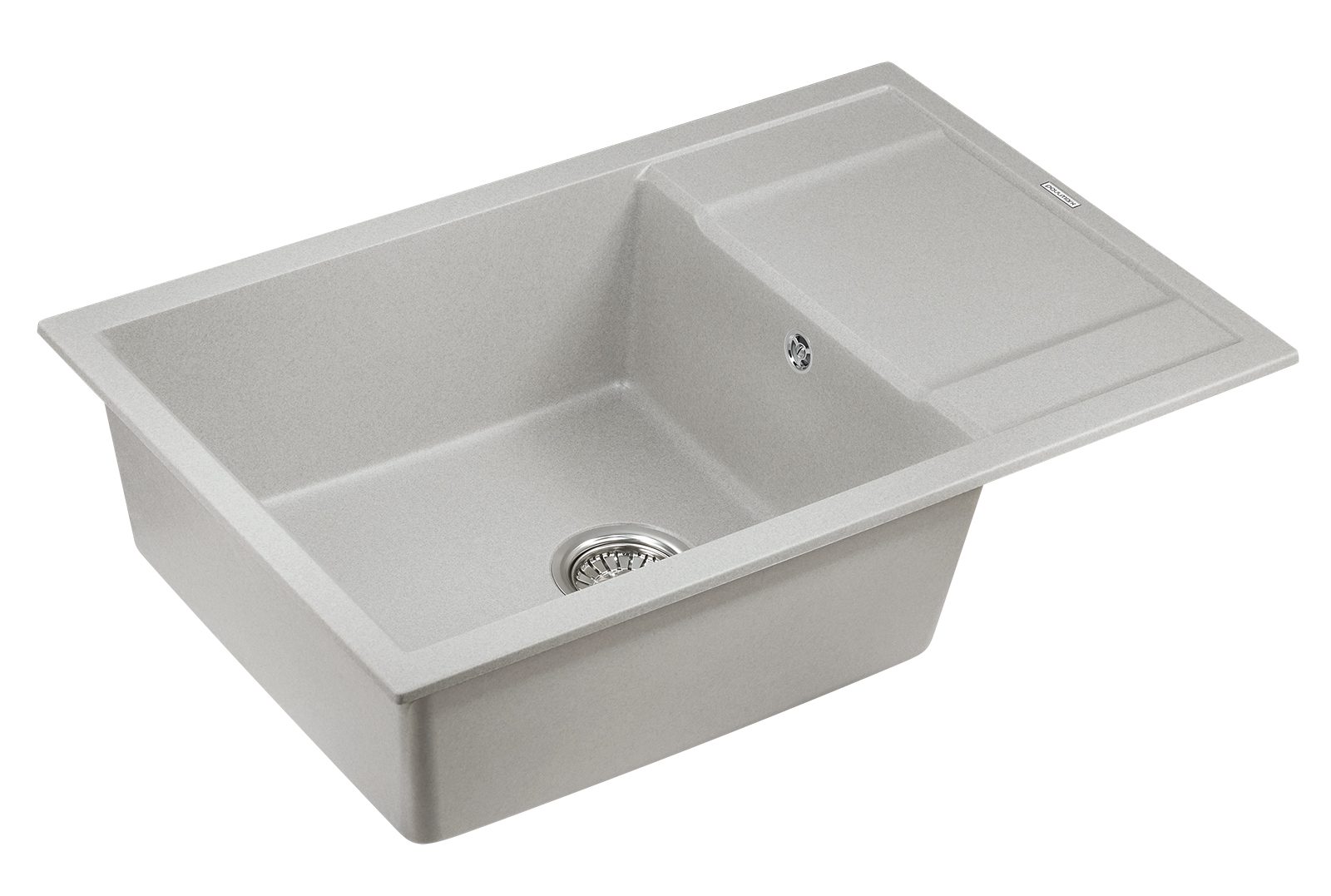 Кухонная мойка PAULMARK FLUGEN 60, PM317850-GR, серый, 780х500 мм — изображение 2