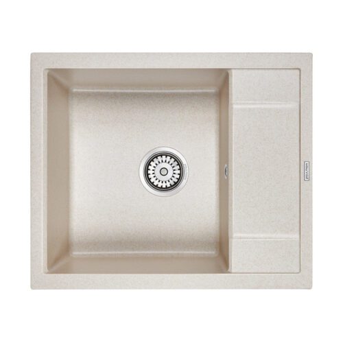 Кухонная мойка PAULMARK FLUGEN 50-600, PM216050-BE, бежевый, 600х500