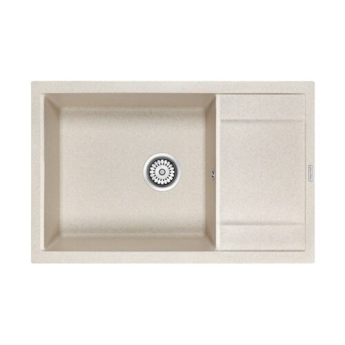 Кухонная мойка PAULMARK FLUGEN 60, PM317850-BE, бежевый, 780х500 мм