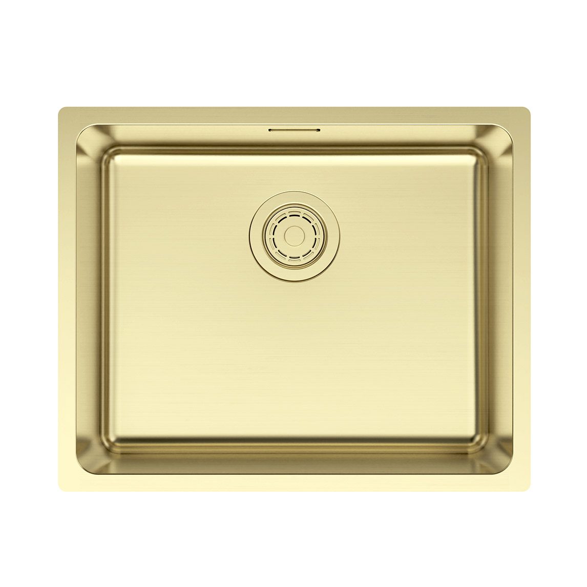 Кухонная мойка PAULMARK YUNI 54 UNI, YU54-LG, светлое золото, 540х440мм