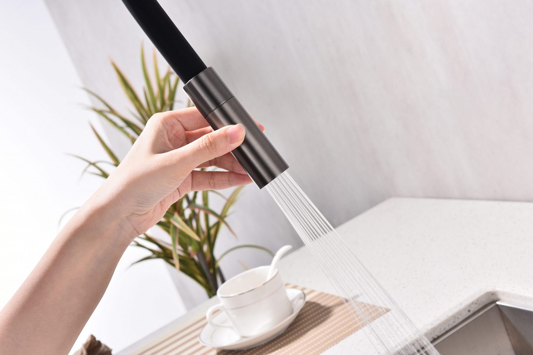 Смеситель для кухни под фильтр PAULMARK TORNADO, беретта, To213402-B — изображение 5