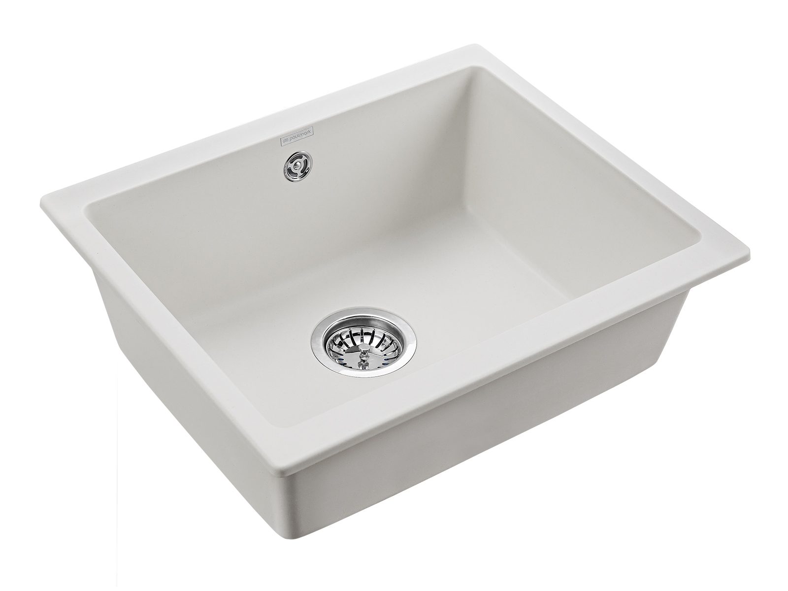 Кухонная мойка PAULMARK GERA 60, PM205546-WH, белый, 555х460 мм — изображение 2