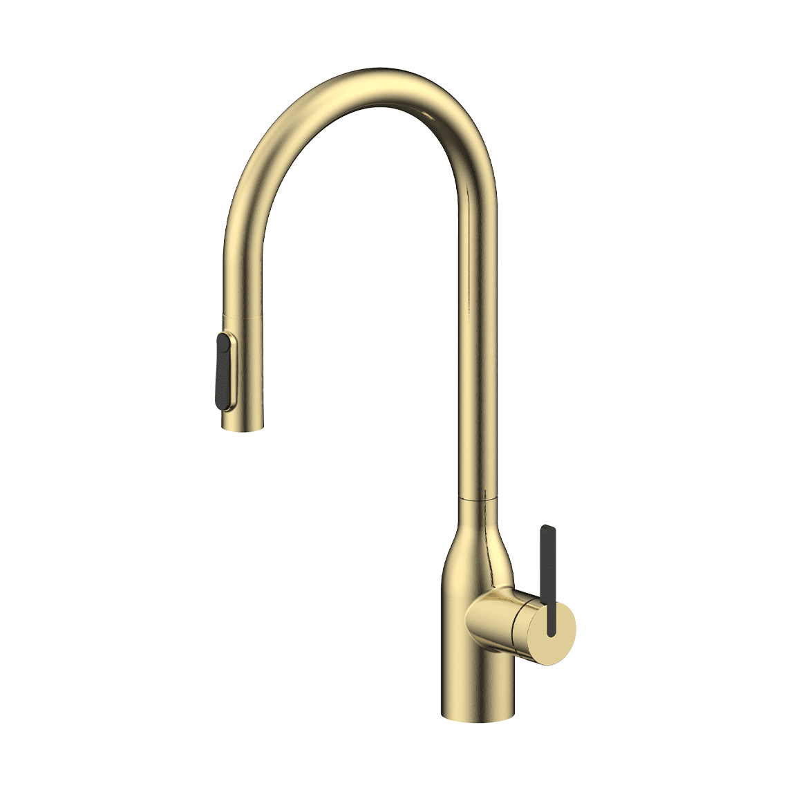 Смеситель для кухни под фильтр PAULMARK UNIVERSAL, светлое брашированное золото, Un213880-SBG