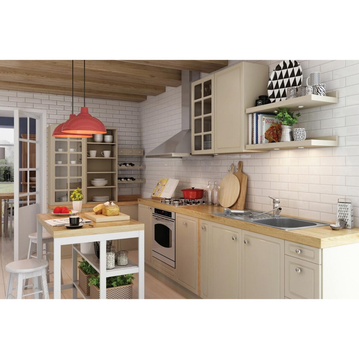 Смеситель для кухни с выдвижным изливом DEANTE NARCYZ BDN 071M — изображение 3