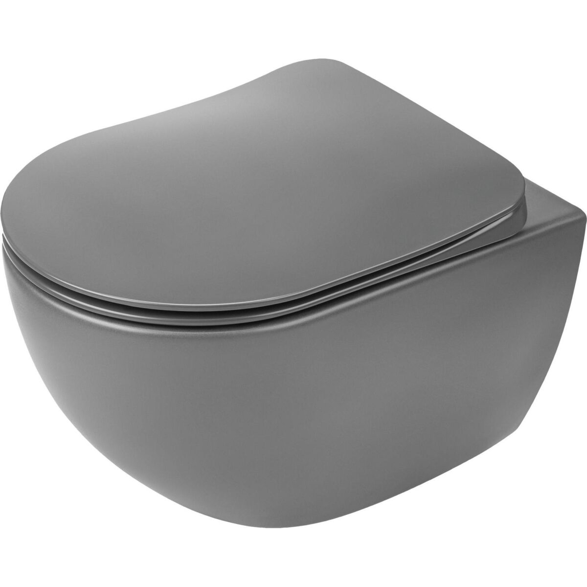 Унитаз подвесной Deante Peonia Titanium, CDE DZPW — изображение 3