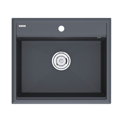 Кухонная мойка PAULMARK STEPIA 60, PM115951-AN, антрацит, 590х510 мм