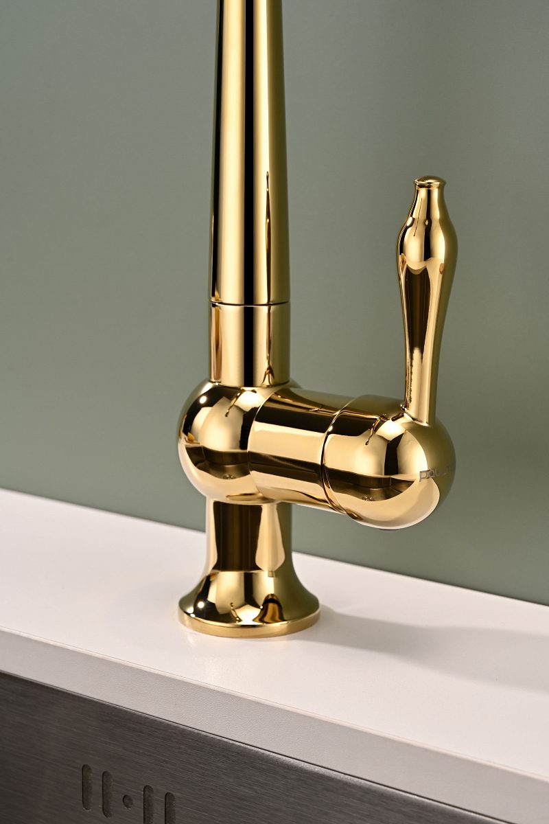 Смеситель для кухни под фильтр PAULMARK RETRO, золото, Re213226-G — изображение 2