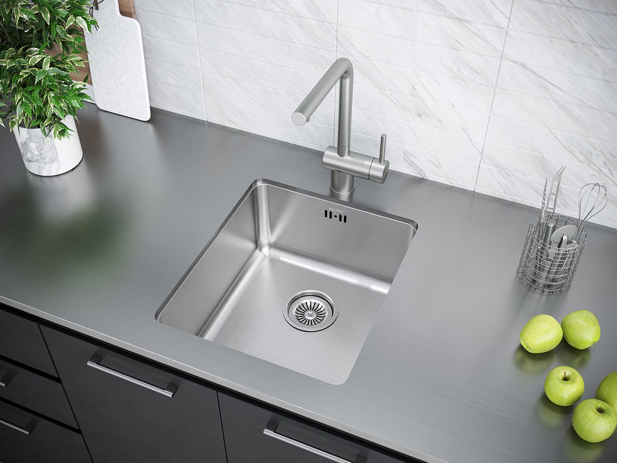 Смеситель для кухни PAULMARK SPRING, нержавеющая сталь, Sp212067-SS — изображение 4