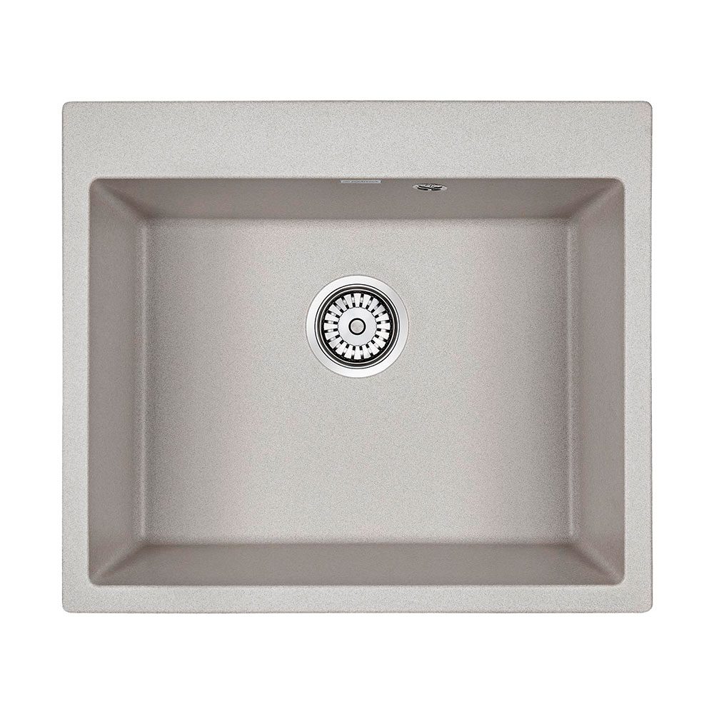 Кухонная мойка PAULMARK KANTE 60, PM106052-GR, серый, 600х520 мм