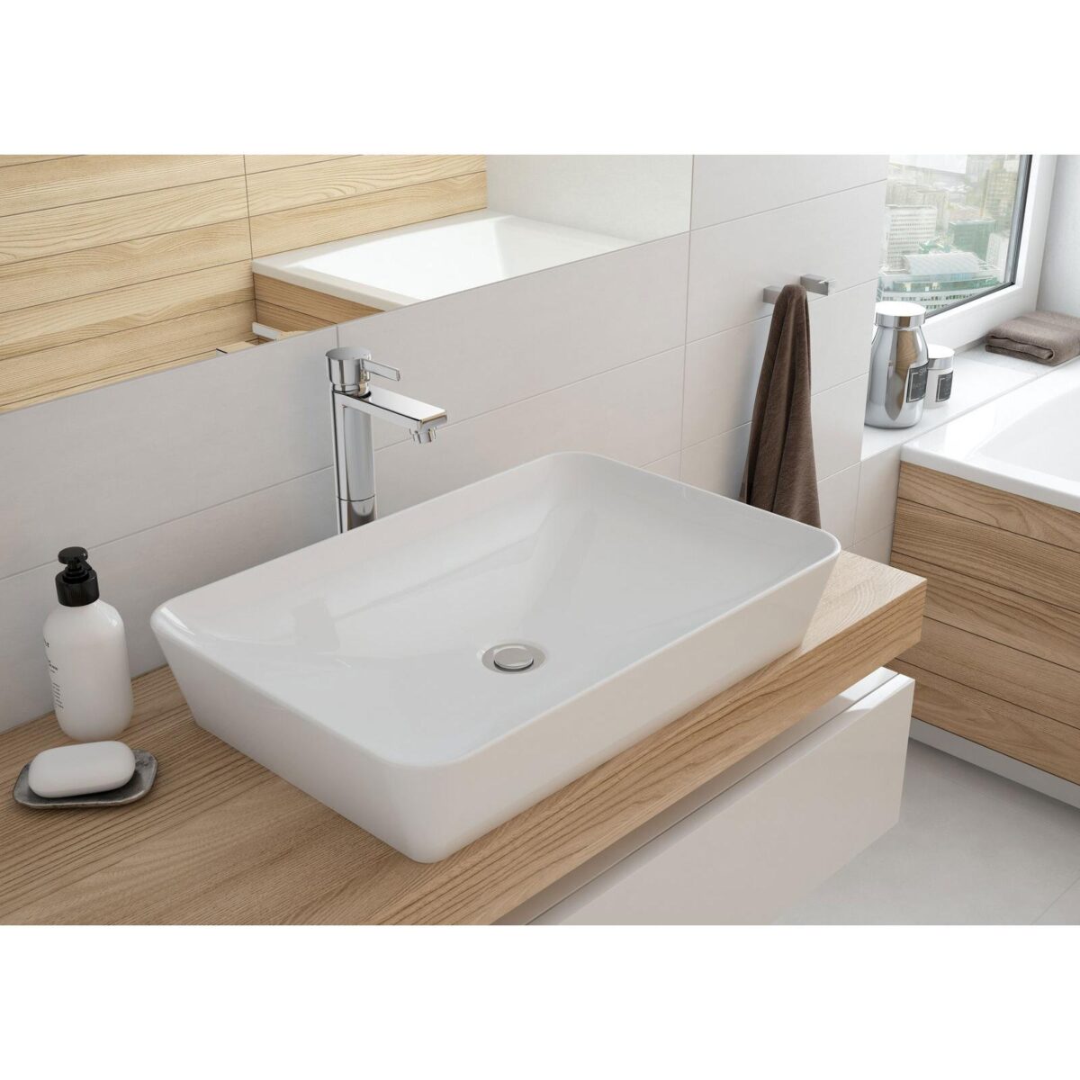 Умывальник Deante Tess, CDS 6U6S — изображение 3