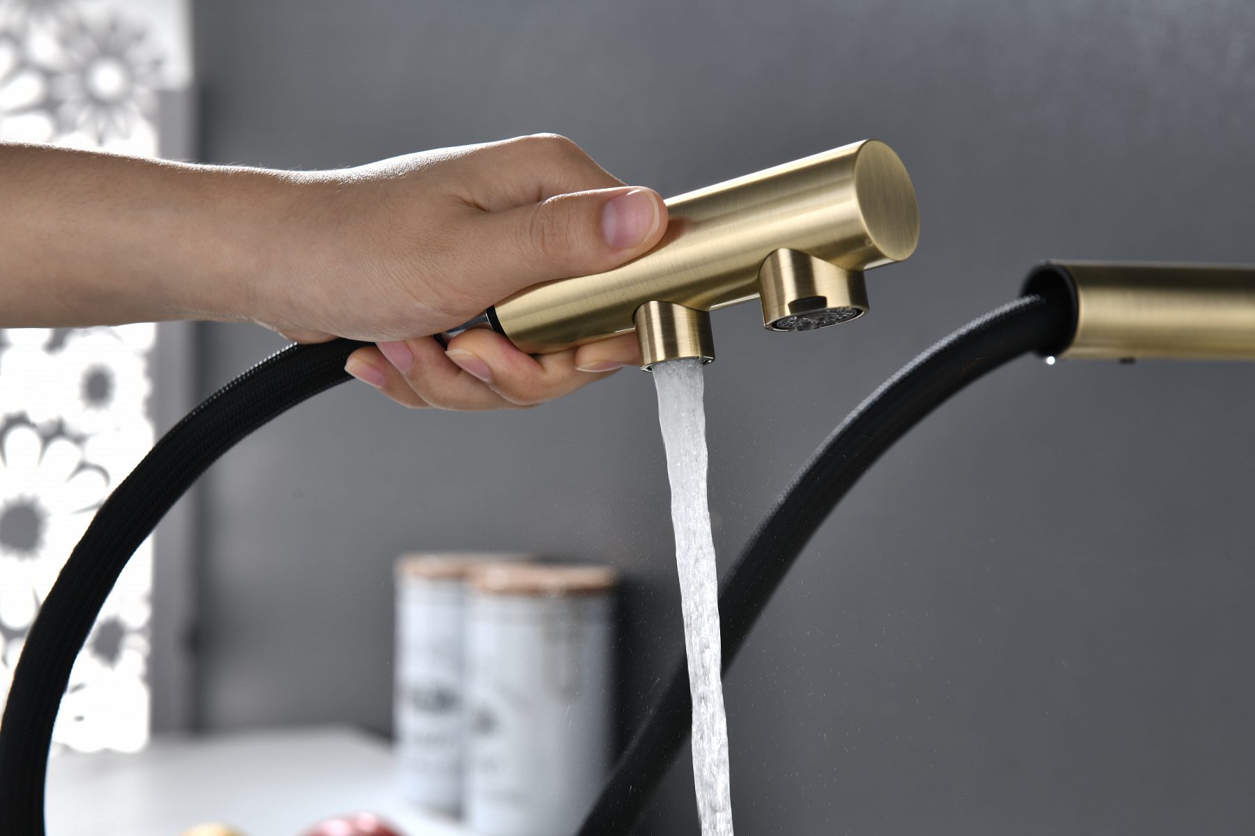 Смеситель для кухни под фильтр PAULMARK SERPENTINE, бронза, Se213222-BR — изображение 5