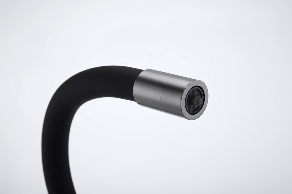 Смеситель для кухни под фильтр PAULMARK SALIX, вороненая сталь, Sa213419-GM — изображение 8