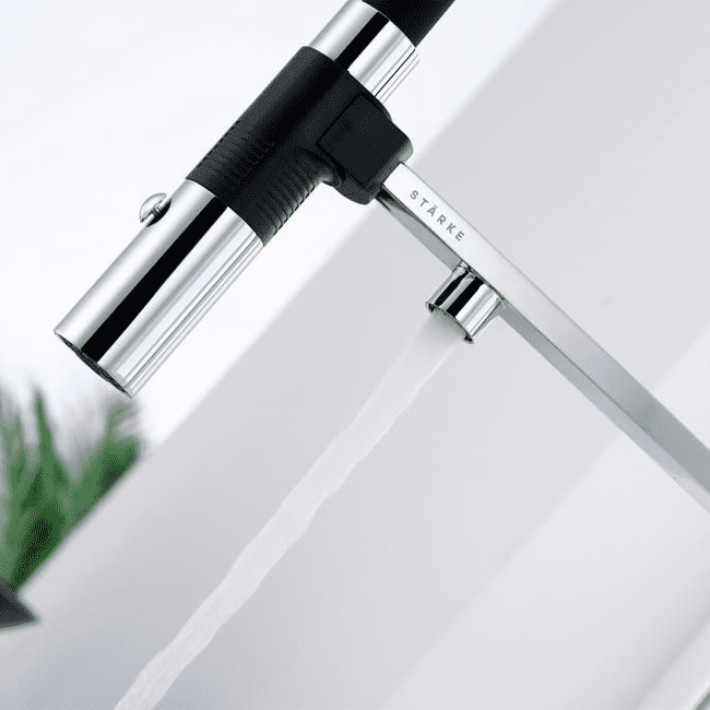 Смеситель для кухни под фильтр PAULMARK GRAVITY, хром, Gr213188-CR — изображение 4