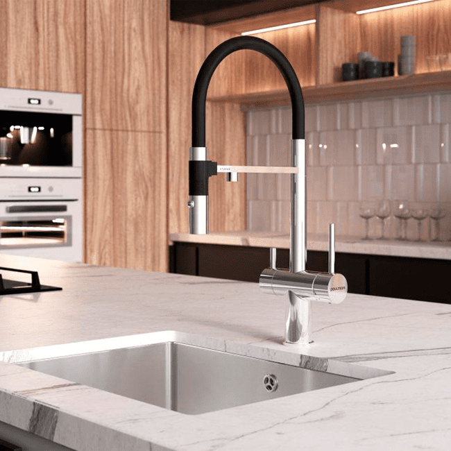 Смеситель для кухни под фильтр PAULMARK GRAVITY, хром, Gr213188-CR — изображение 7