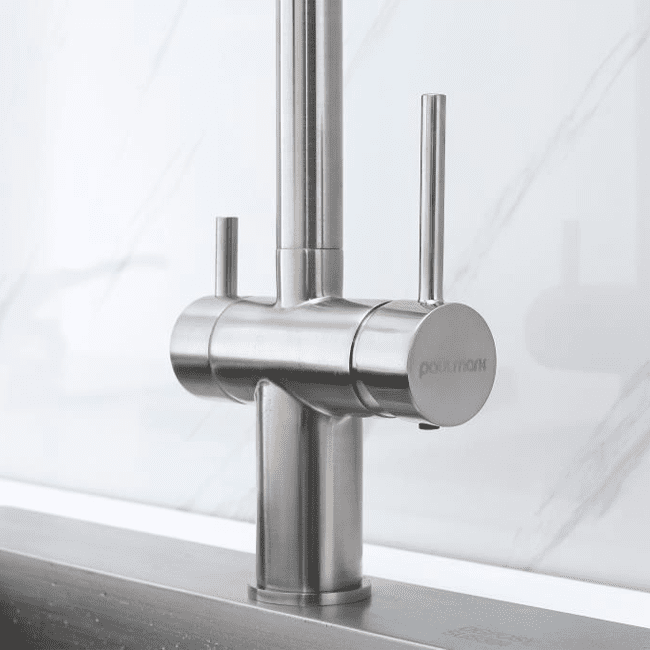 Смеситель для кухни под фильтр PAULMARK GRAVITY, никель, Gr213188-NI — изображение 2