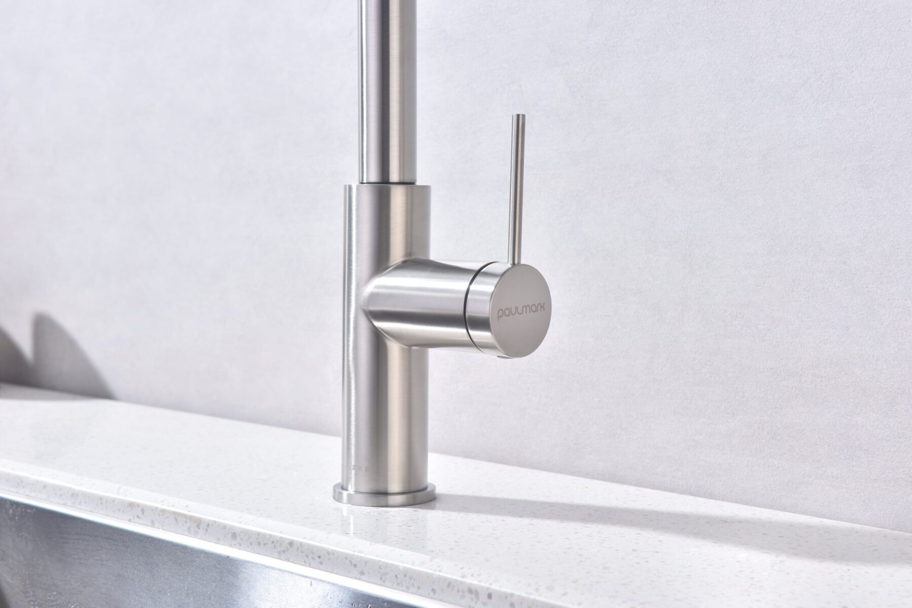 Смеситель для кухни под фильтр PAULMARK GALANT, брашированная сталь , Ga213077-BS — изображение 6