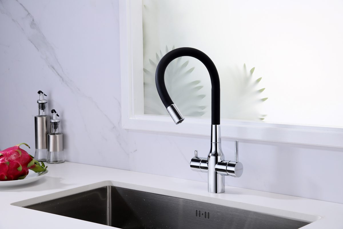 Смеситель для кухни под фильтр PAULMARK SALIX, хром, Sa213419-CR — изображение 4