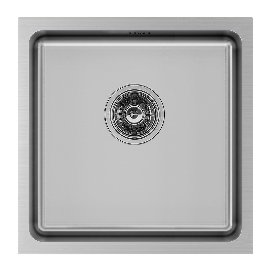 Кухонная мойка PAULMARK VISTA 44, PM304444-BS, брашированная сталь, 440х440мм