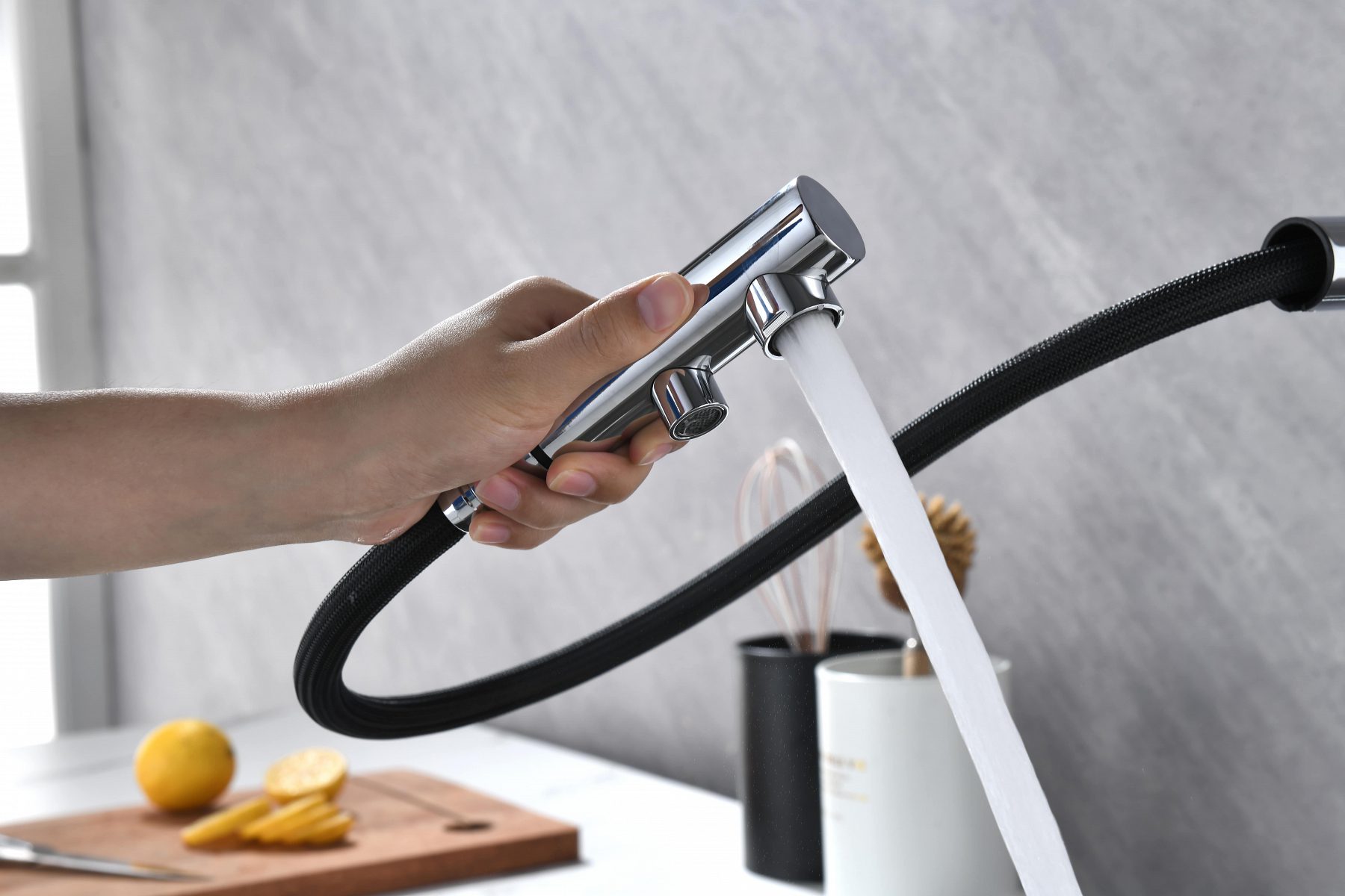 Смеситель для кухни под фильтр PAULMARK SERPENTINE, хром, Se213222-CR — изображение 4