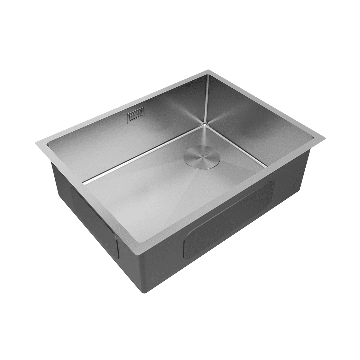 Кухонная мойка PAULMARK NEXT-SKEW 58 UNI, PM885844-BS, брашированная сталь, 580х440мм — изображение 2