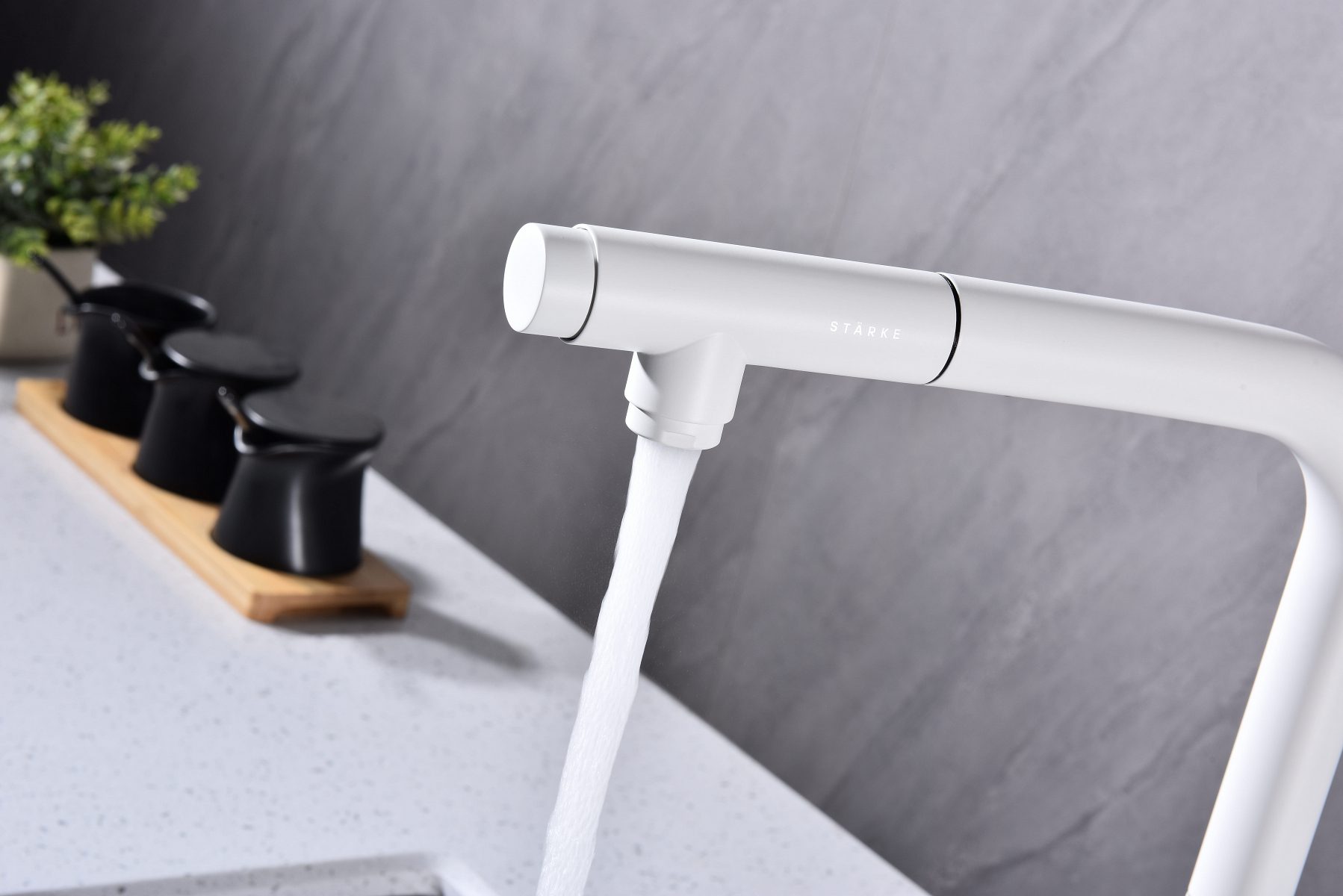 Смеситель для кухни под фильтр PAULMARK VIPER, белый матовый, Vi213105-431 — изображение 8