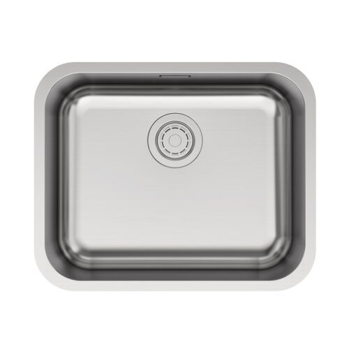 Кухонная мойка PAULMARK VELLO 53 UNI, VE53-BS, брашированная сталь, 533х433мм