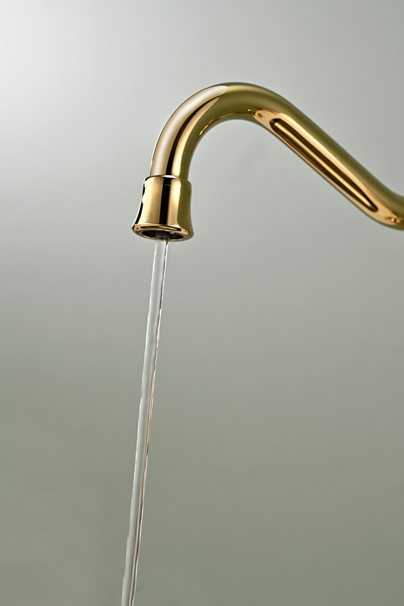 Смеситель для кухни под фильтр PAULMARK RETRO, золото, Re213226-G — изображение 7