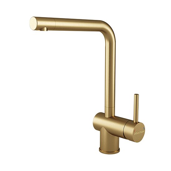 Смеситель для кухни PAULMARK SPRING, брашированное золото, Sp212067-BG