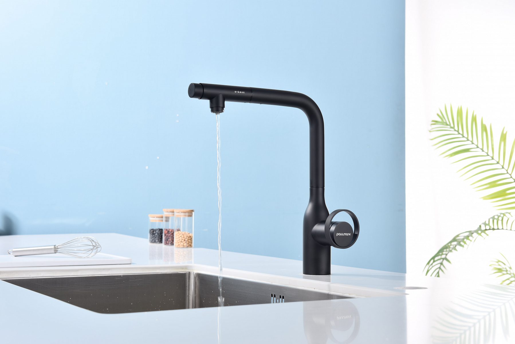 Смеситель для кухни под фильтр PAULMARK URBAN, антрацит, Ur213104-401 — изображение 5