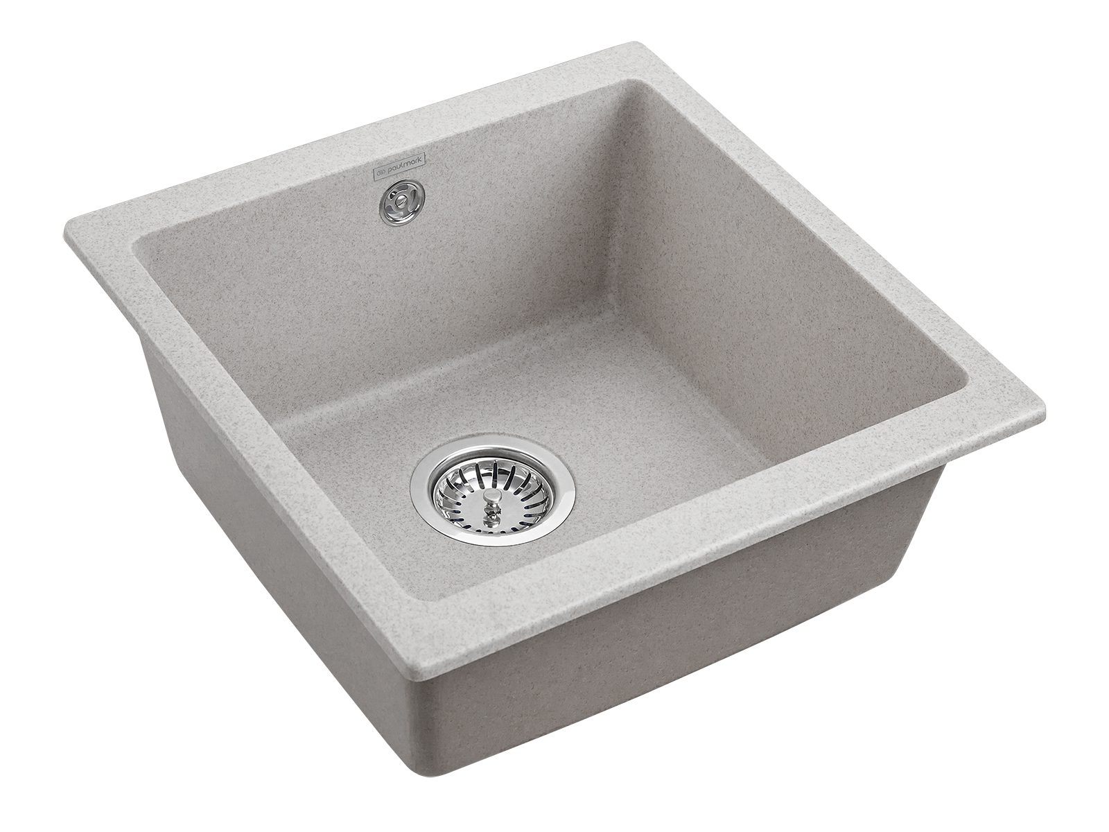 Кухонная мойка PAULMARK GERA 50, PM104546-GR, серый, 450х460 мм — изображение 2