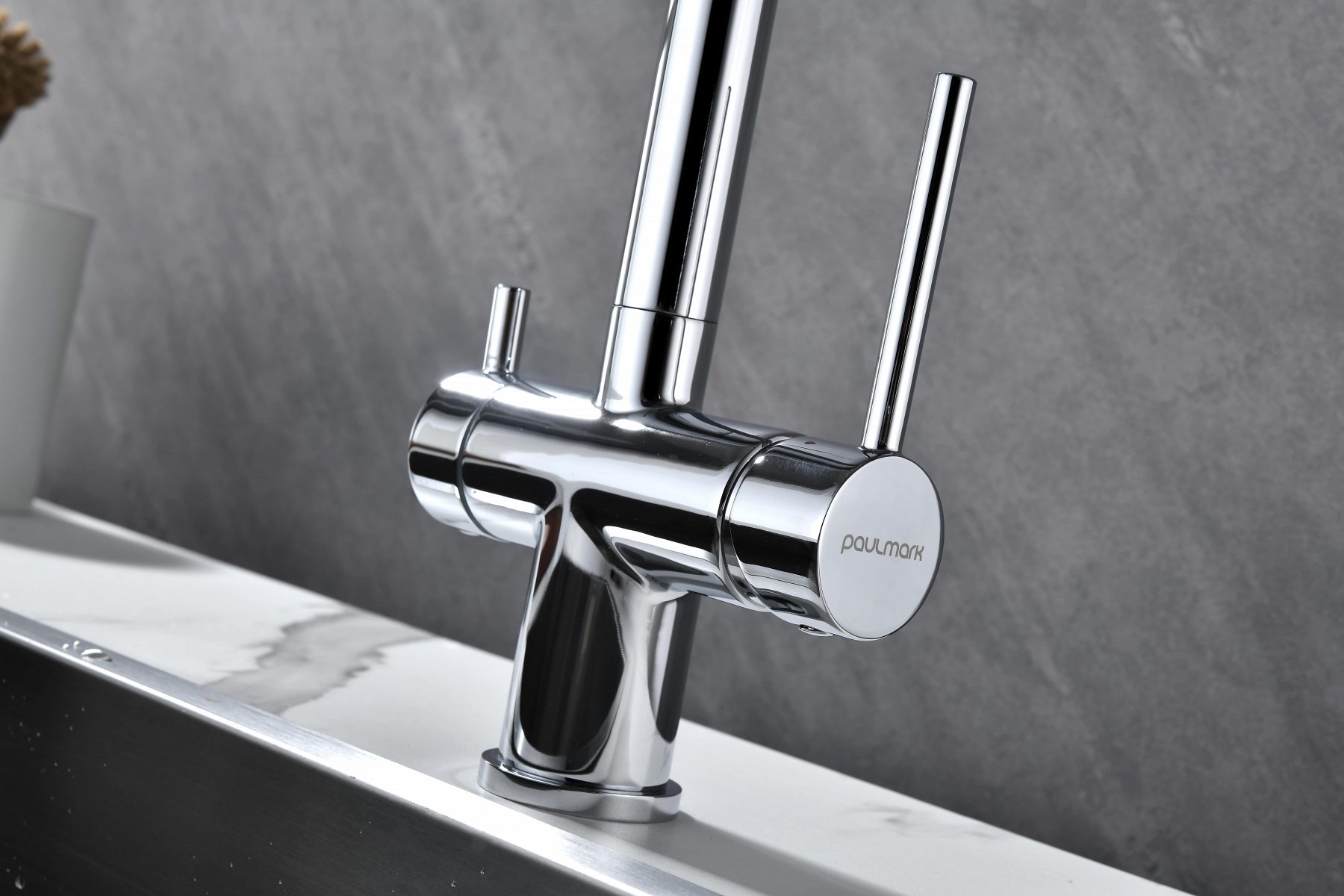 Смеситель для кухни под фильтр PAULMARK SERPENTINE, хром, Se213222-CR — изображение 7