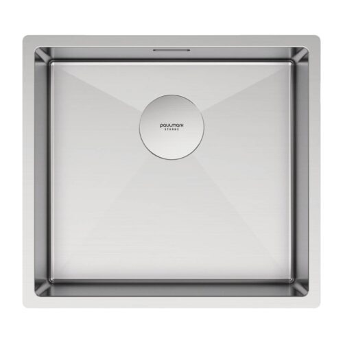 Кухонная мойка PAULMARK NEXT 48 UNI, PM214844-BS, брашированная сталь, 480х440мм