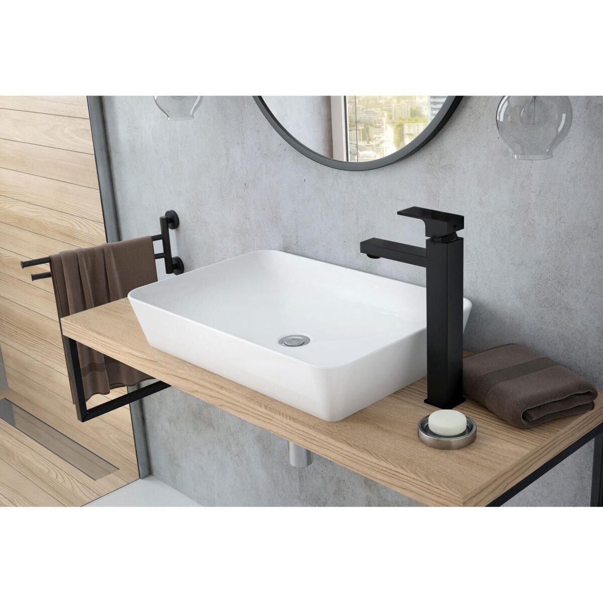 Умывальник Deante Tess, CDS 6U6S — изображение 4