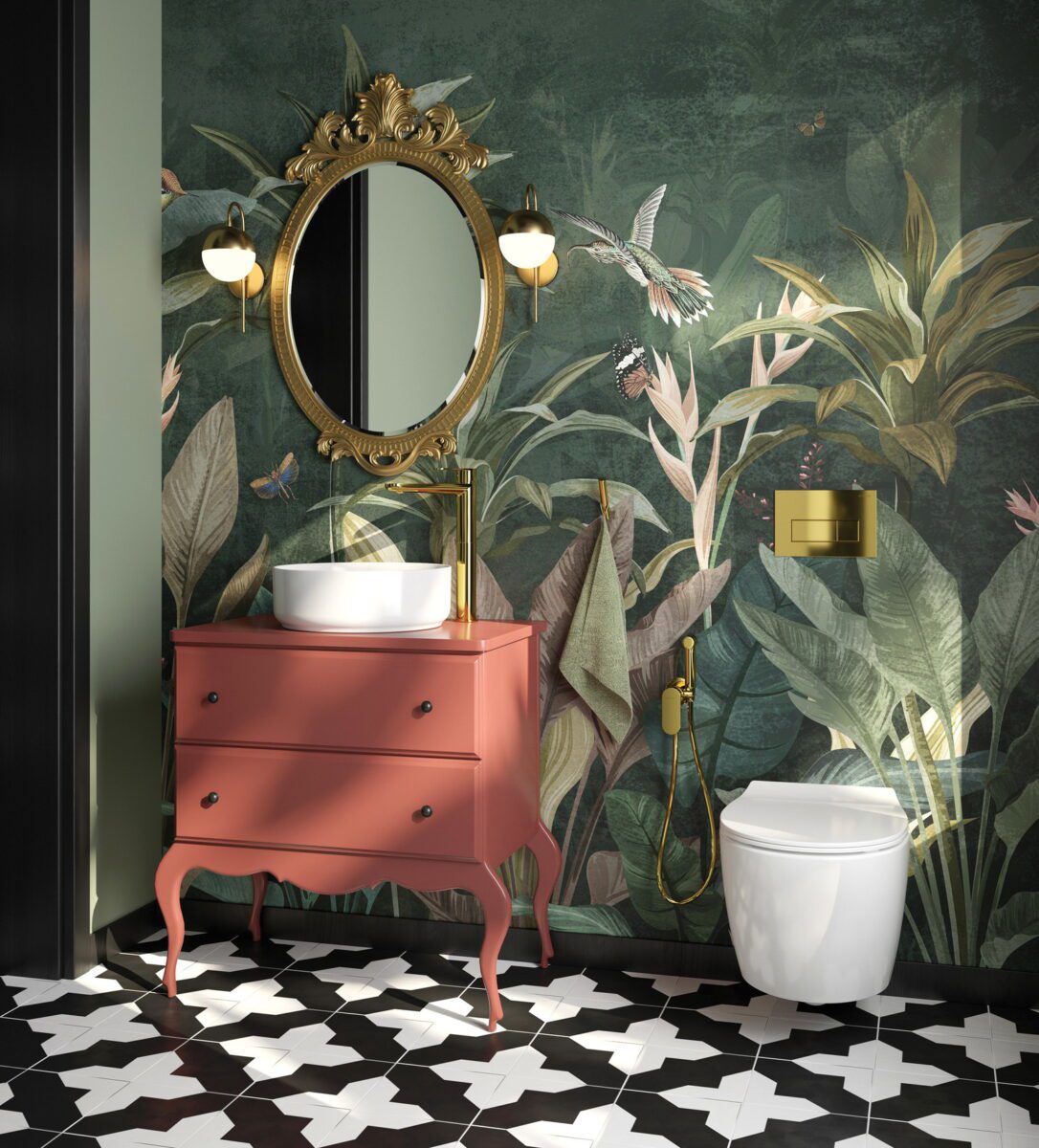 Смеситель скрытого монтажа для гигиенического душа DEANTE ALPINIA GOLD BGA Z34M — изображение 2