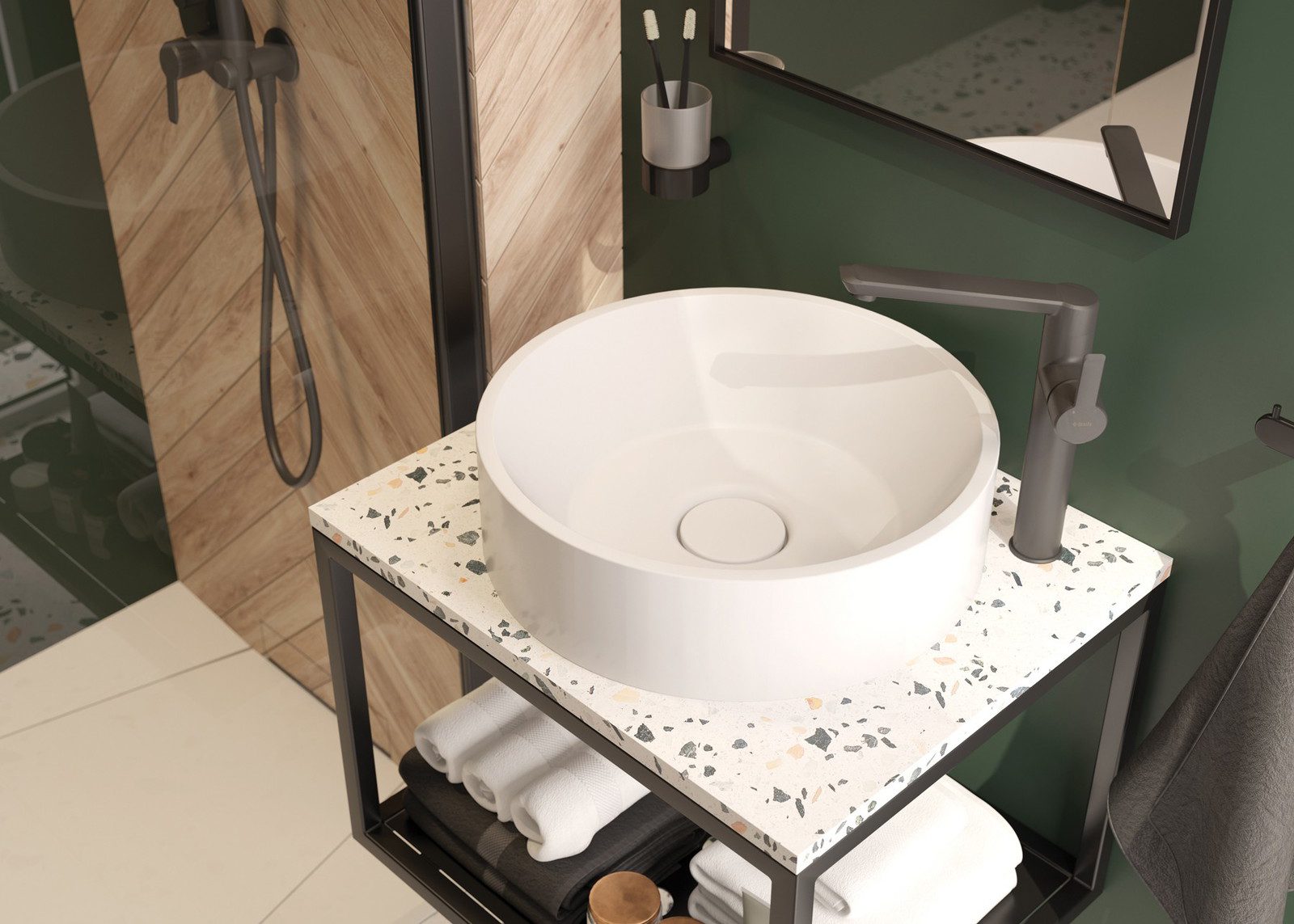 Смеситель для умывальника DEANTE ARNIKA TITANIUM BQA D20K — изображение 3