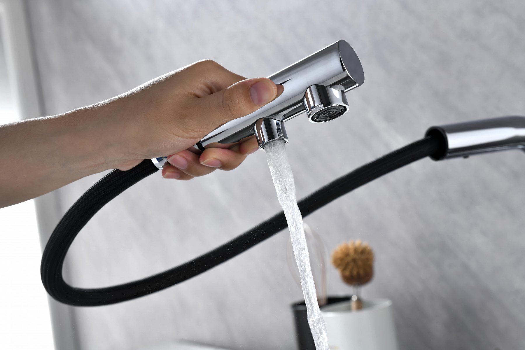 Смеситель для кухни под фильтр PAULMARK SERPENTINE, хром, Se213222-CR — изображение 3