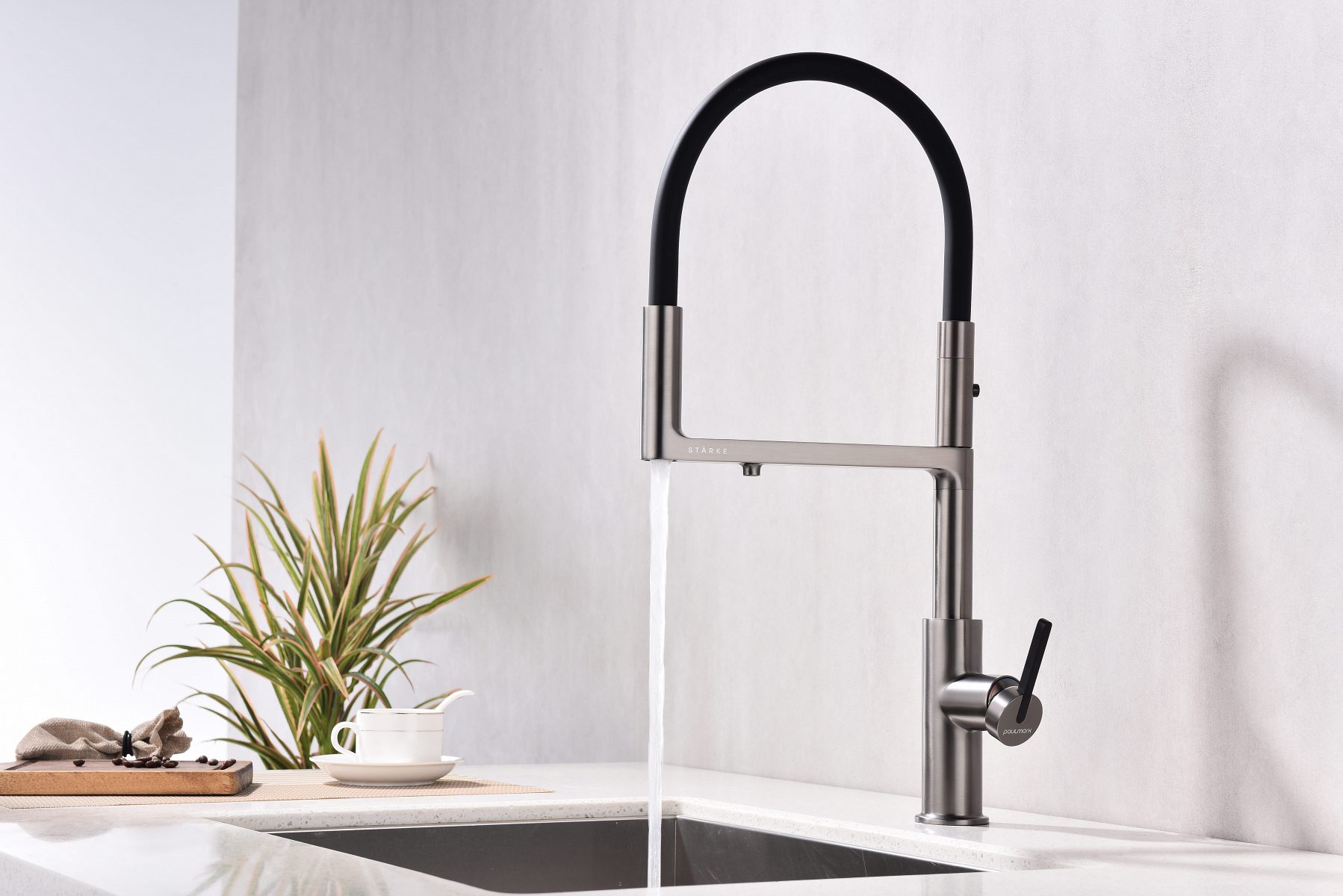 Смеситель для кухни под фильтр PAULMARK TORNADO, беретта, To213402-B — изображение 4