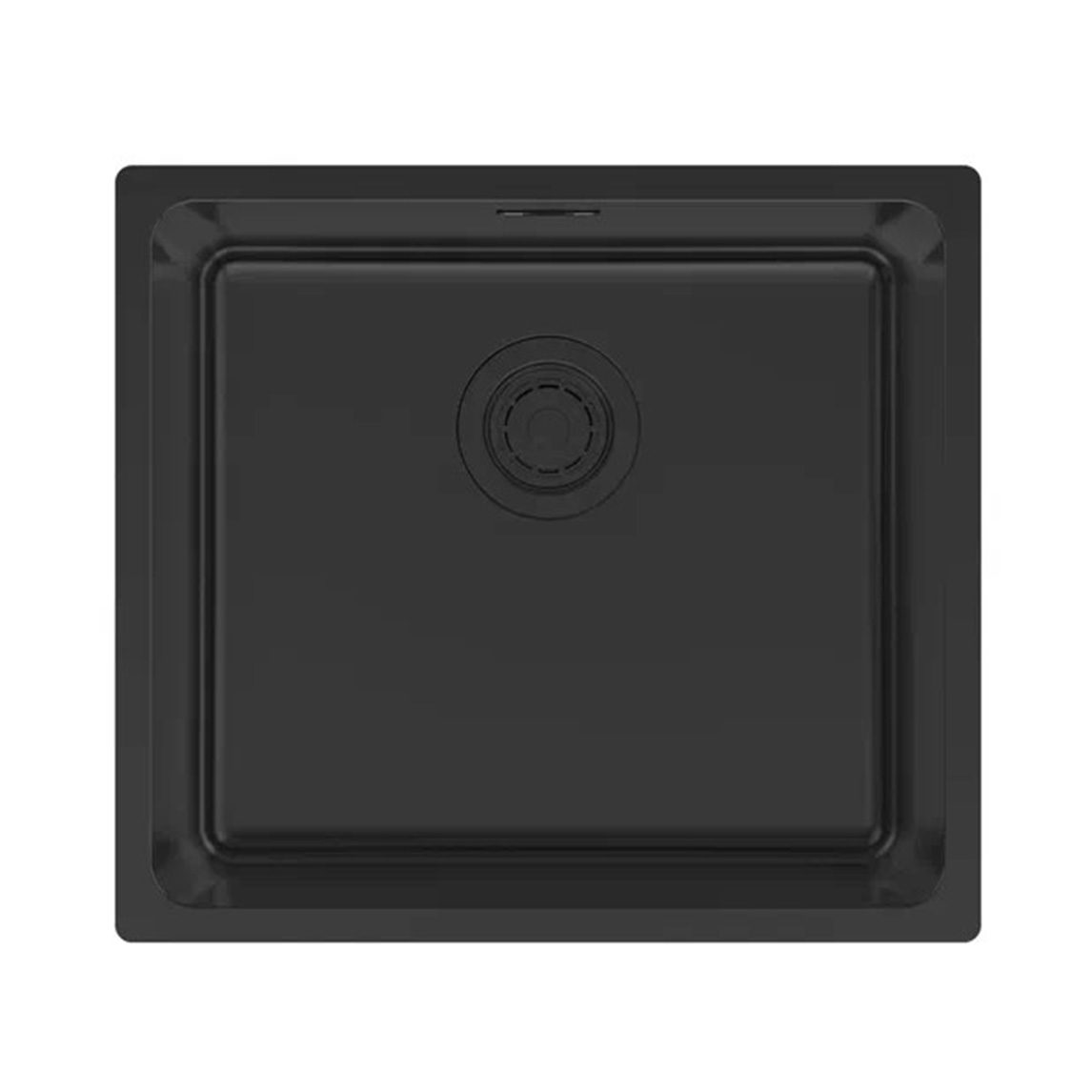 Кухонная мойка PAULMARK YUNI 49 UNI, YU49-MBN, матовый черный, 490х440мм