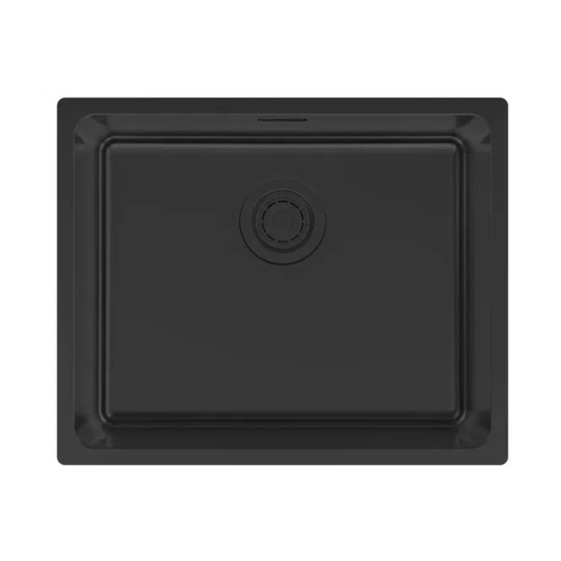 Кухонная мойка PAULMARK YUNI 54 UNI, YU54-MBN, матовый черный nano-PVD, 540х440мм