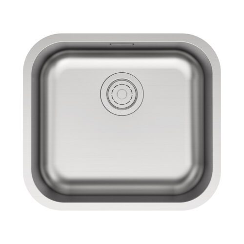 Кухонная мойка PAULMARK VELLO 48 UNI, VE48-BS, брашированная сталь, 480х440мм