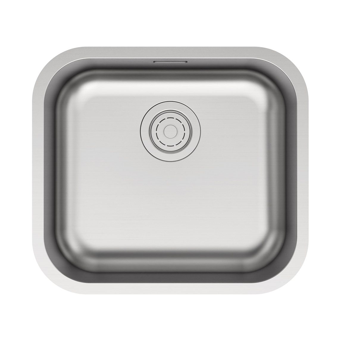 Кухонная мойка PAULMARK VELLO 48 UNI, VE48-BS, брашированная сталь, 480х440мм