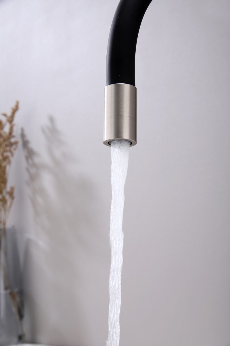 Смеситель для кухни под фильтр PAULMARK SALIX, никель, Sa213419-NI — изображение 7